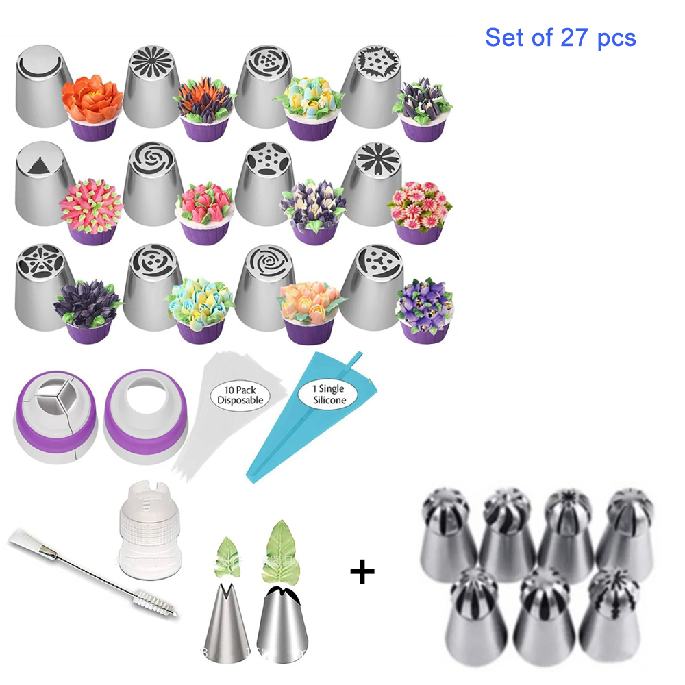 BeautyBake™ - Beautiful and professional cake baking - set of 8/13/27 pieces