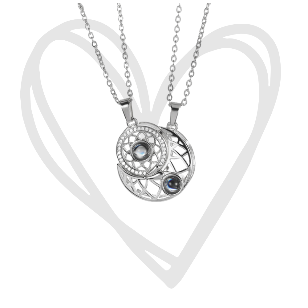 The "Love You to the Moon and Back" Necklaces