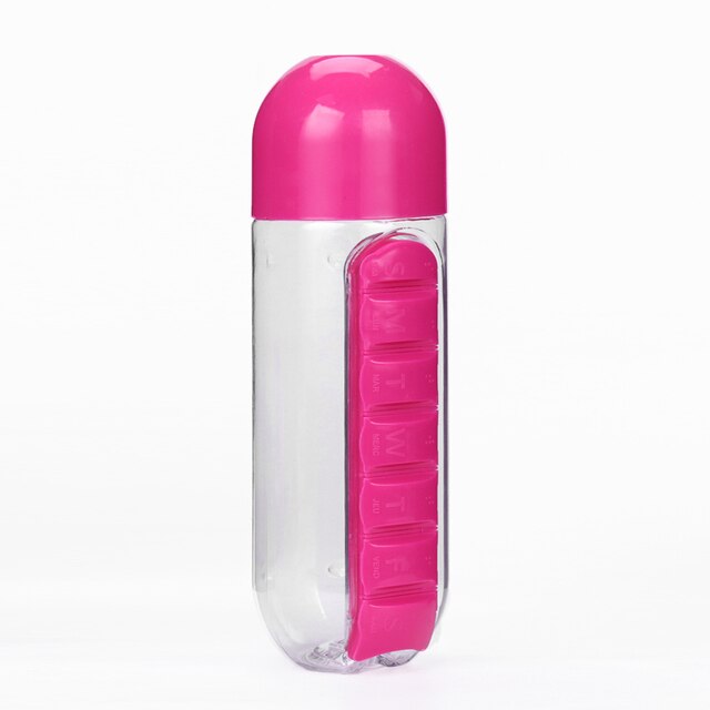 Vitamin-Organizer-Wasserflasche
