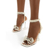 Pearl Wrap Around Party Court Heels