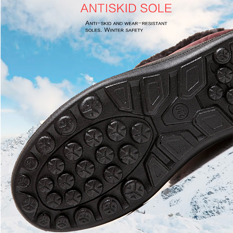 Soft Leather Winter Warm Shoes