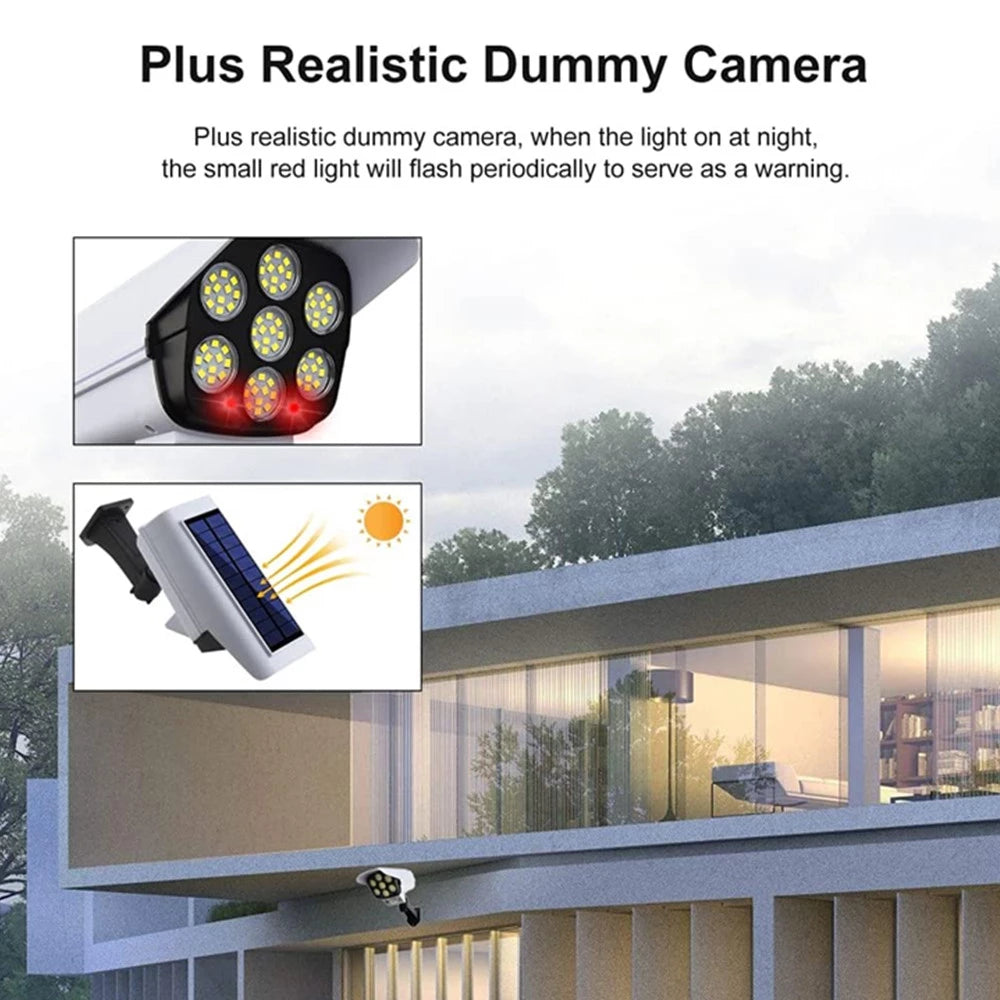 DETERRENT CAMERA  LED SOLAR