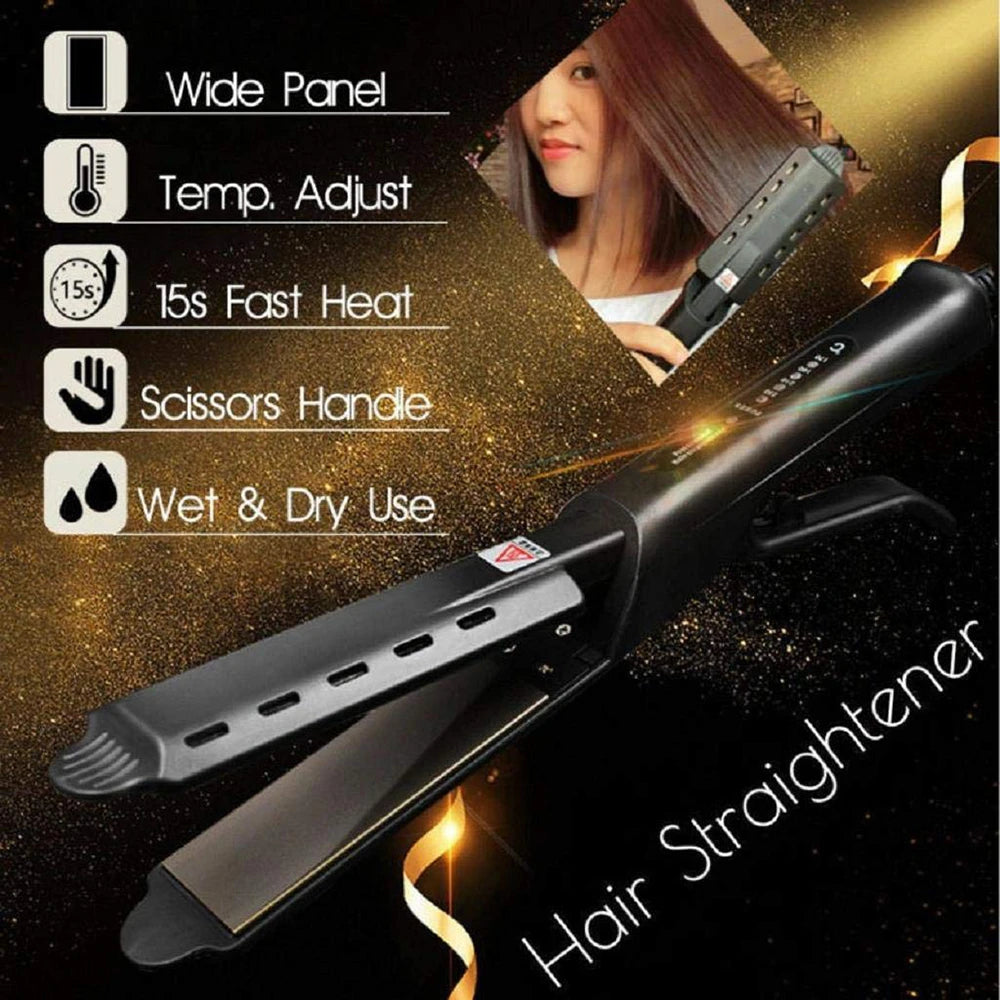HairCare™ Steam iron hair straightener