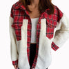 Load image into Gallery viewer, ALEAH™ Plaid Sherpa Jacket