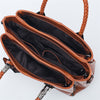 Load image into Gallery viewer, CLARA™ Vintage Oil Wax leather luxury handbag