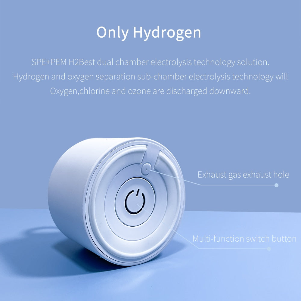 HydroRich3000™ High level Hydrogen Water Generator & Water Purifier Bottle
