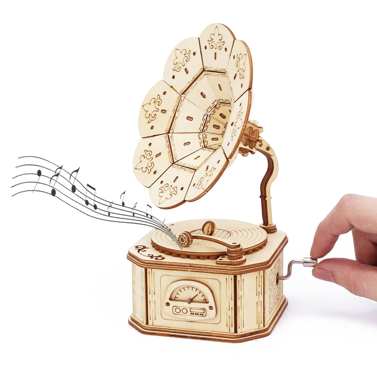 GIF™ 3D Wooden Assembly Puzzle Wood Craft Kit