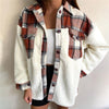 Load image into Gallery viewer, ALEAH™ Plaid Sherpa Jacket