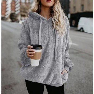 AGATHA™ Soft Pullover  Hooded Sweater