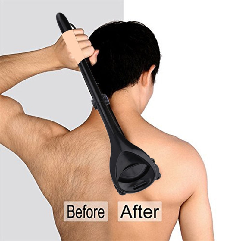 Back hair removal tool