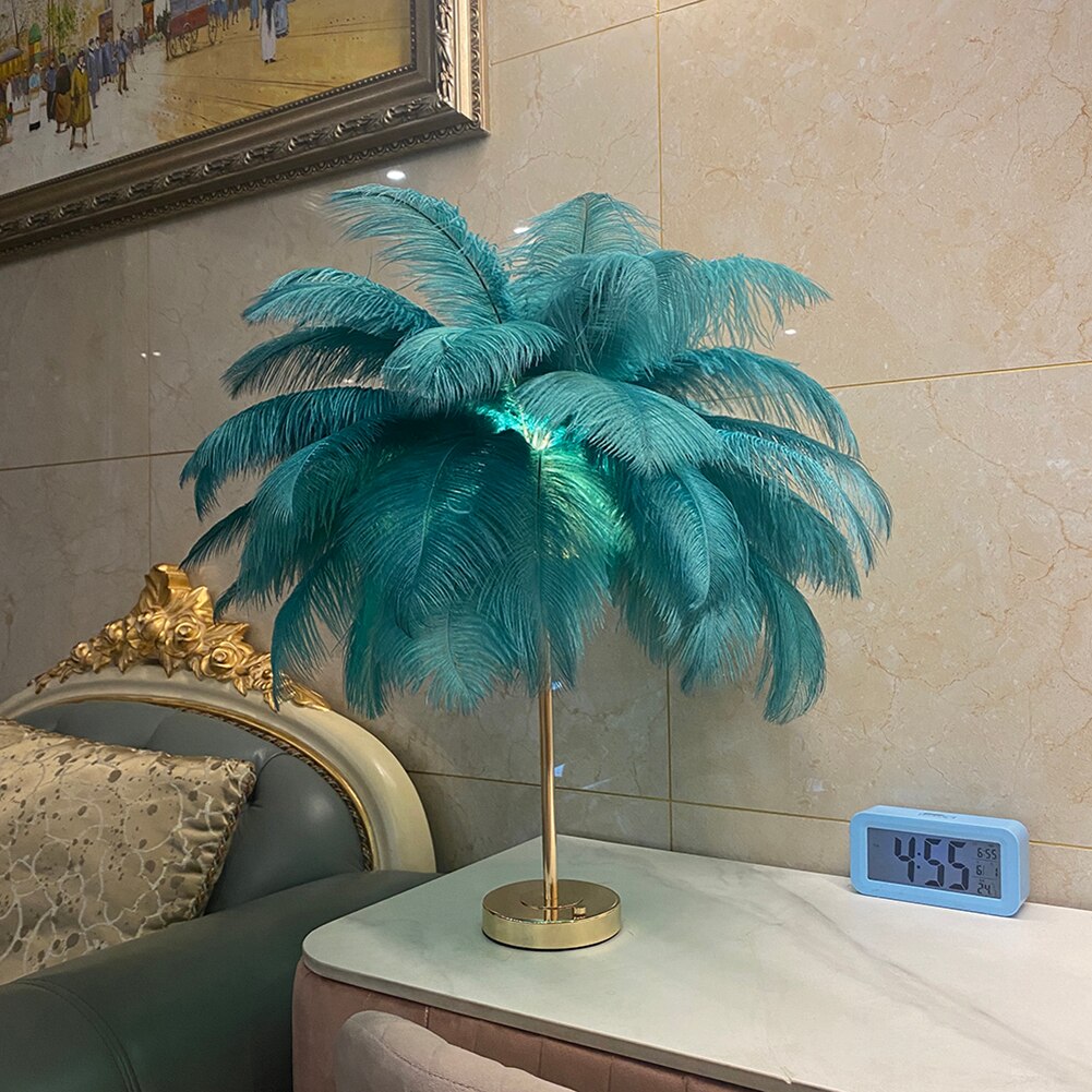 2022 Table Feather Lamp