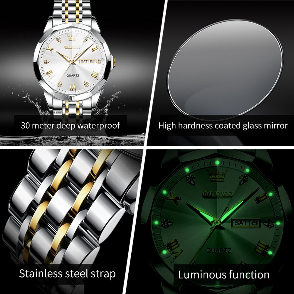 OLEVS Diamond 3D Watch (Limited Edition)