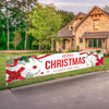 Merry Christmas New Year Banners Decorations