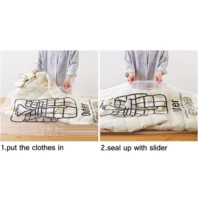 Closet Organizer Hanging Vacuum Bag