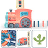 Kids Electric Domino Train Car Set Toys